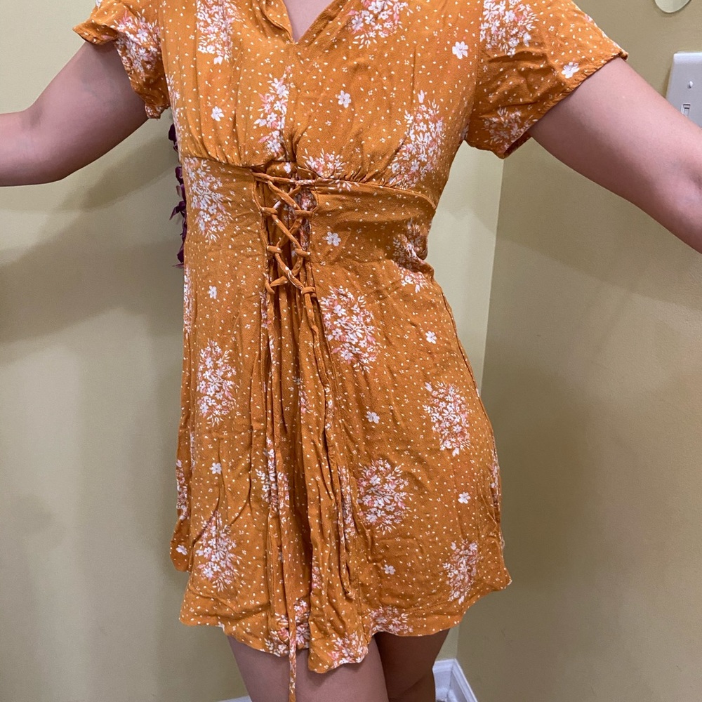 Yellow dress